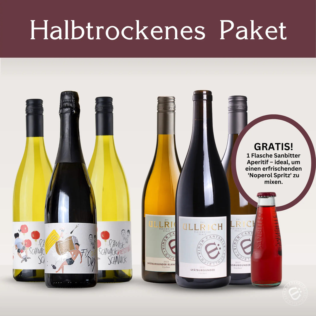 Halbtrockenes Paket