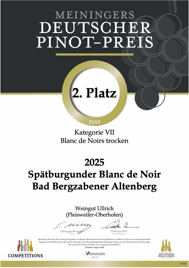 Spätburgunder Blanc de Noir Bad Bergzaberner Altenberg